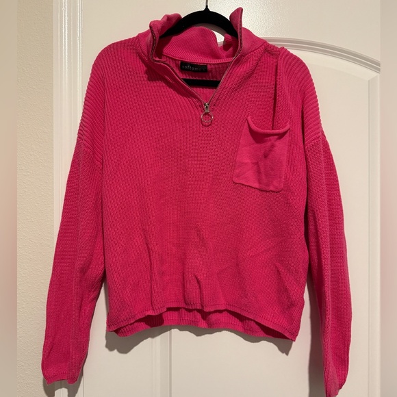Sweaters - Softome Pink Knit Sweater